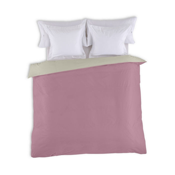 Funda nórdica reversible cuarzo-piedra vista cenital anverso