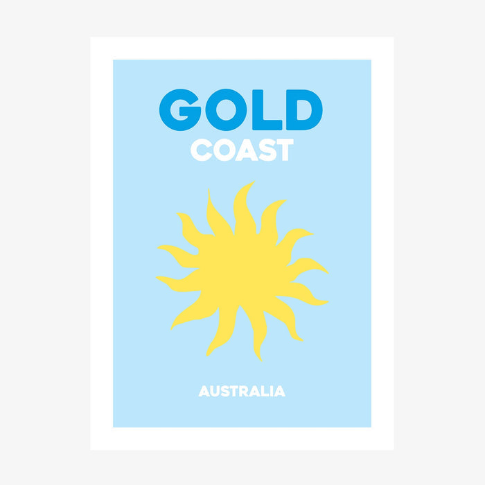 Gold Coast wall art print