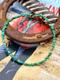 Green Nugget Turquoise Choker