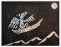 Reaching for the Stars Limited Edition Print by Kwakwaka'wakw Master Carver Calvin Hunt