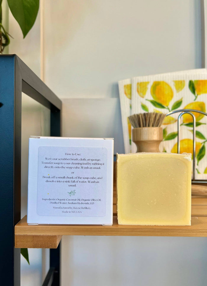 Handmade Solid Dish Soap - made with Organic Ingredients