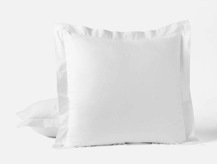 Heirloom Organic Sateen Sham - Coyuchi | Alpine White