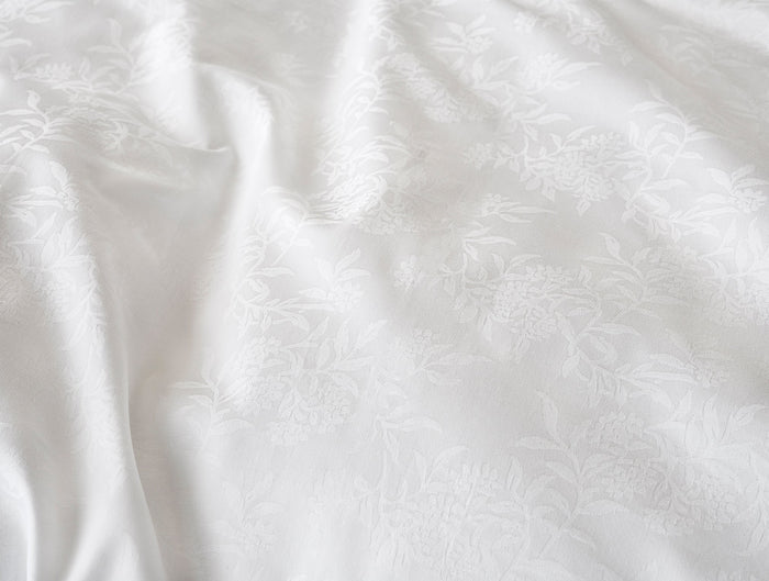 Heirloom Organic Jacquard Sham - Coyuchi | Alpine White