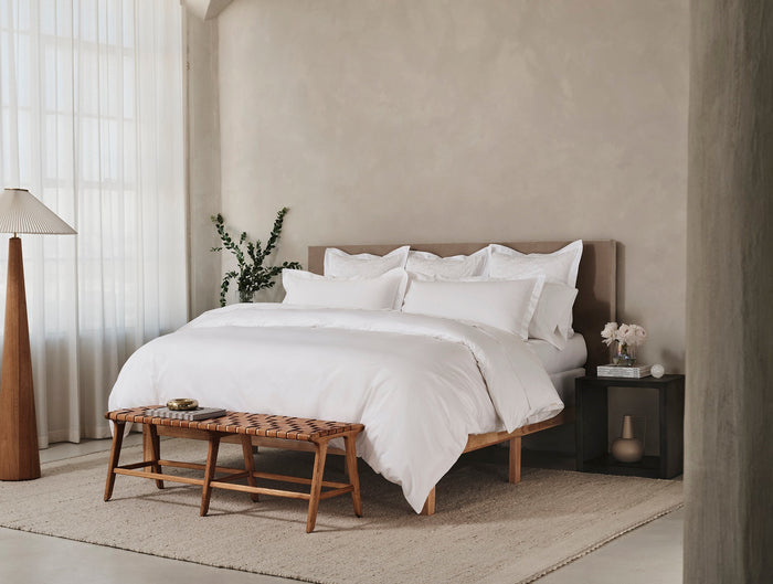 Heirloom Organic Sateen Sham - Coyuchi | Alpine White
