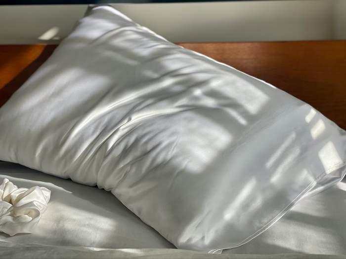 Hello Updo Silk Pillowcase