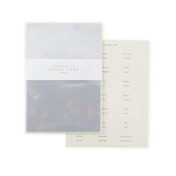Hosanna Revival Bible Tabs: Black
