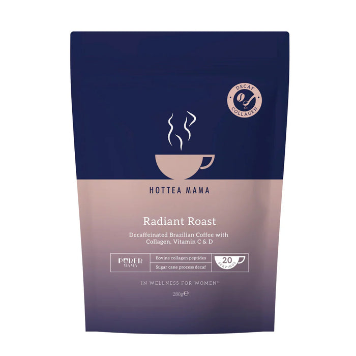 HotTea Mama Radiant Roast Decaf Coffee With Collagen