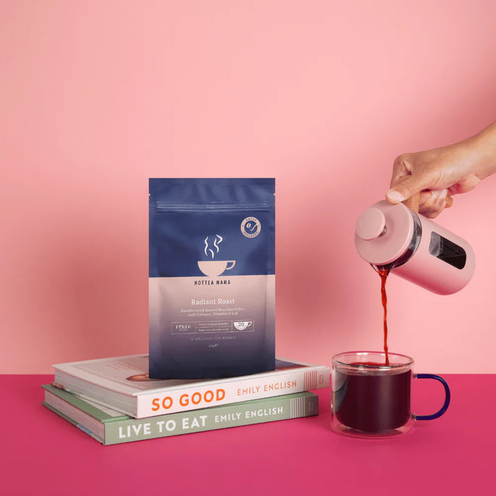 HotTea Mama Radiant Roast Decaf Coffee With Collagen