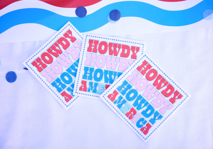 Howdy Darling Cocktail Napkin (20 ct)