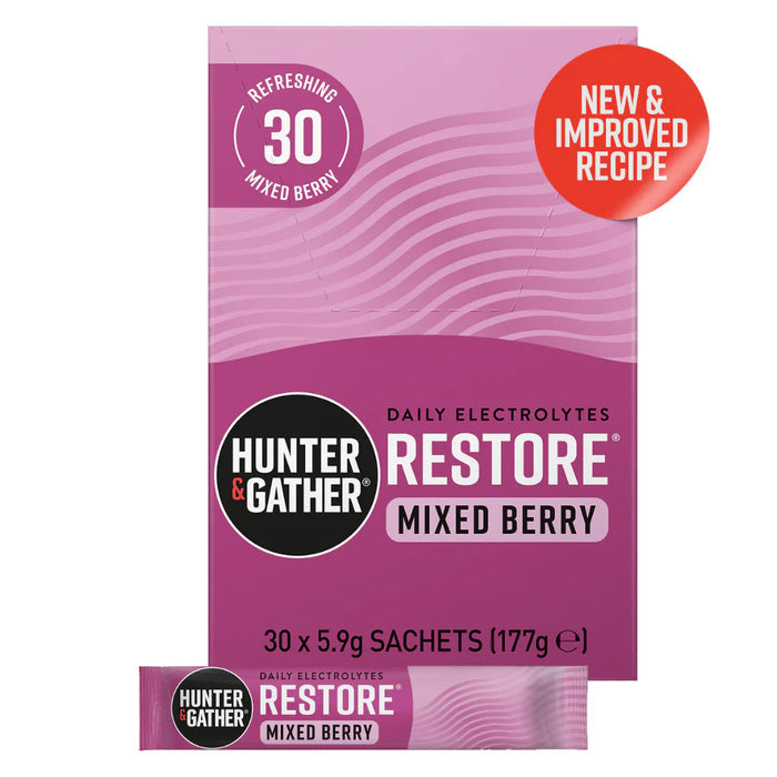 Hunter & Gather Daily Electrolytes Restore Mixed Berry