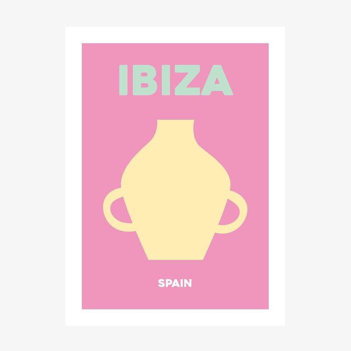 Ibiza wall art print