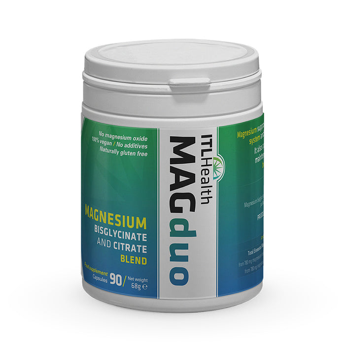 ITL MAGduo - Magnesium Bisglycinate & Citrate Blend