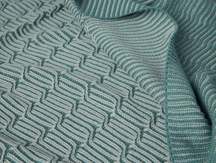 Ivy Organic Knit Throw