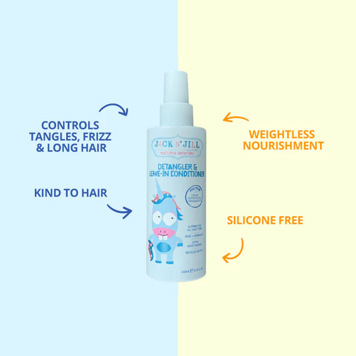 Jack N' Jill Detangler & Leave-In Conditioner Information