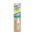 Jack N' Jill kids toothbrush, turquoise bristles