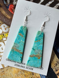 Jameson Pete Turquoise Slab Earrings