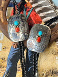 Joan Begay Kingman and Mediterranean Coral Bolo