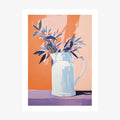 Jug of Leaves wall art print