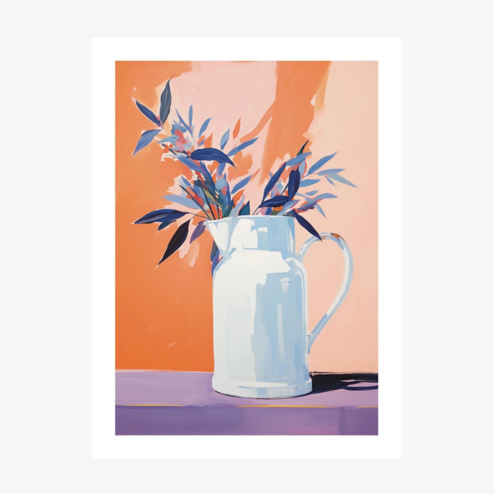 Jug of Leaves wall art print