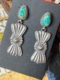 Kevin Billah Navajo Handmade Royston Earrings