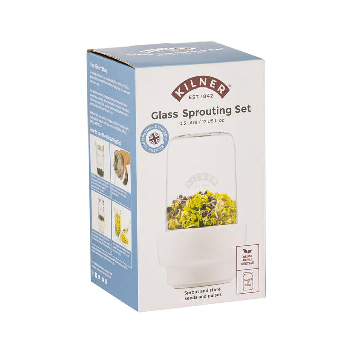 Kilner Sprouting Set - Evergreen Healthfoods