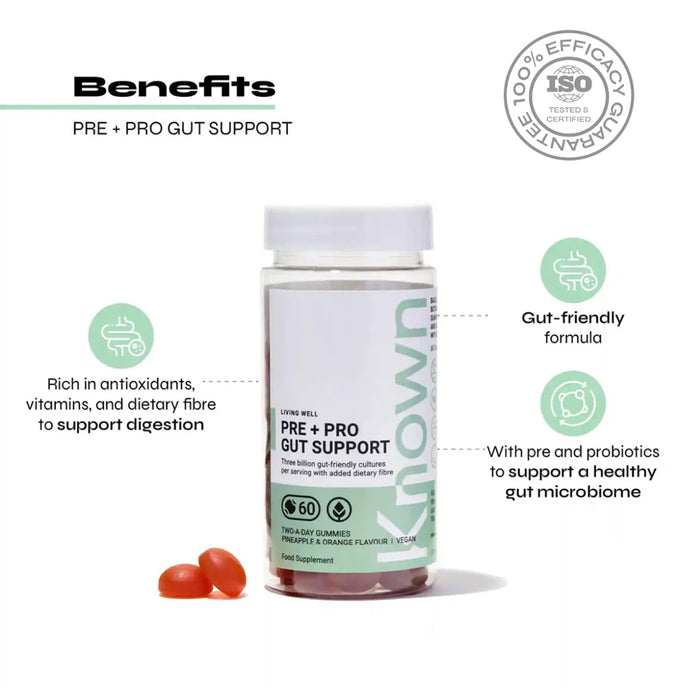 Known Pre+Pro Gut Support Gummies