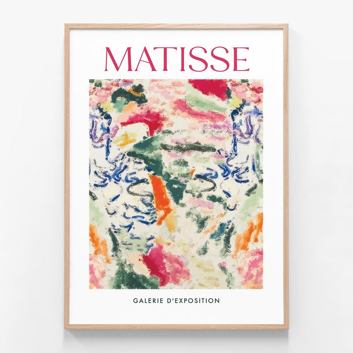 La Japonaise Matisse oak framed print