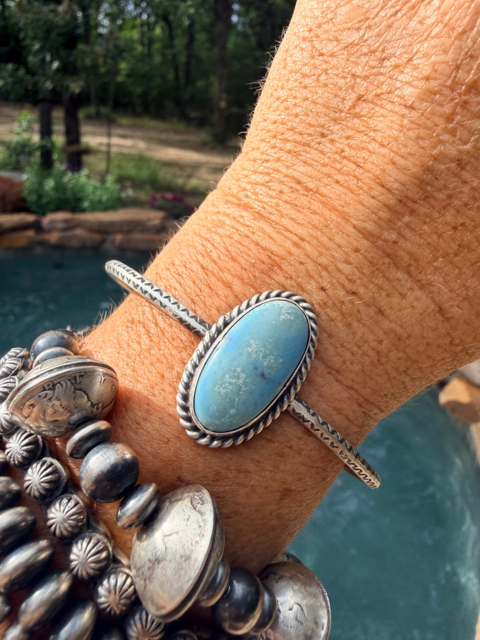 Larimer Turquoise Cuff by Donovan Skeets