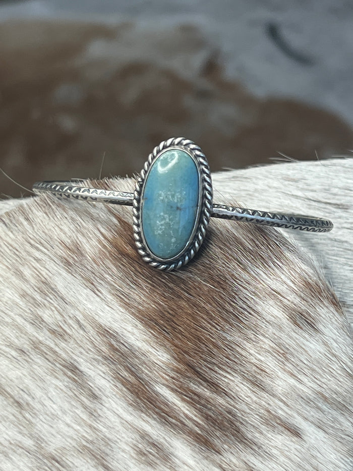 Larimer Turquoise Cuff by Donovan Skeets