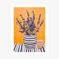 Lavandar in Vase wall art print