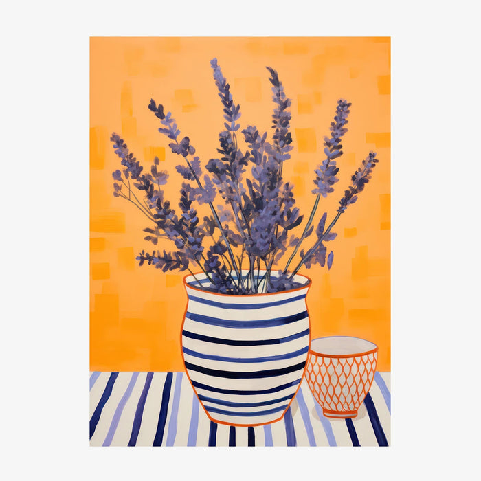 Lavandar in Vase