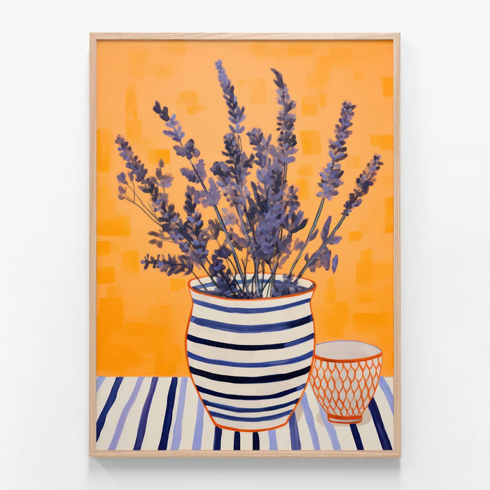 Lavandar in Vase