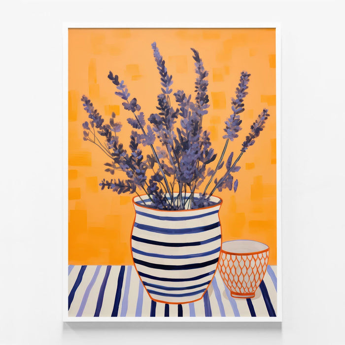Lavandar in Vase