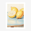 Lemons Still Life wall art print