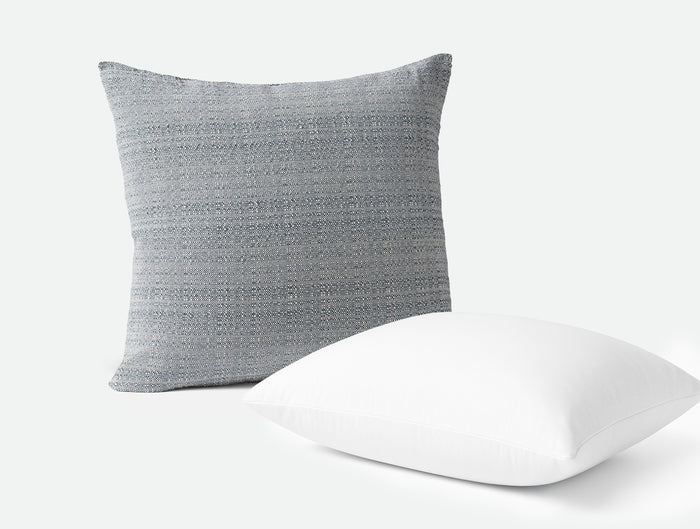 Lido Organic Decorative Pillow Cover + Pillow Insert Set