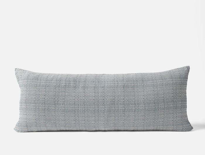 Lido Organic Decorative Pillow Cover - Coyuchi | Undyed w/Gulf