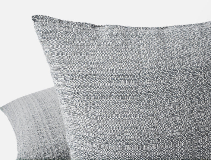 Lido Organic Decorative Pillow Cover - Coyuchi | Undyed w/Gulf