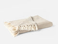 Lido Organic Throw - Coyuchi | Undyed w/Khaki