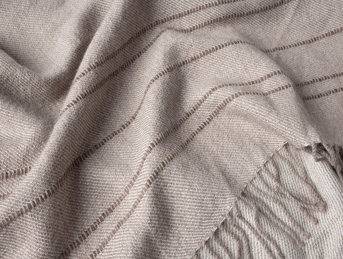 Lima Reversible Alpaca Throw