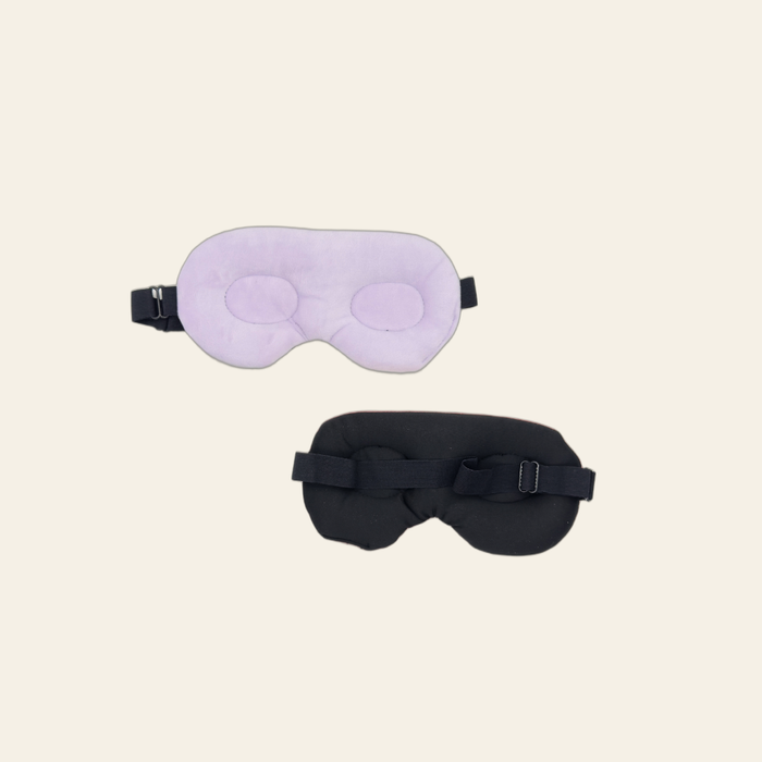 Lindo Velvet 3D Steam Eye Mask with Flaxseed