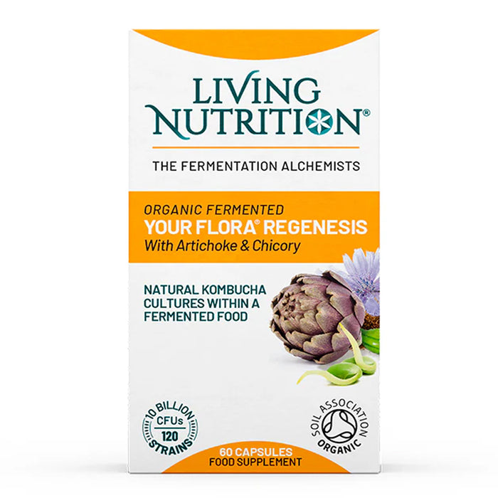 Living Nutrition Organic Fermented Your Flora Regensis