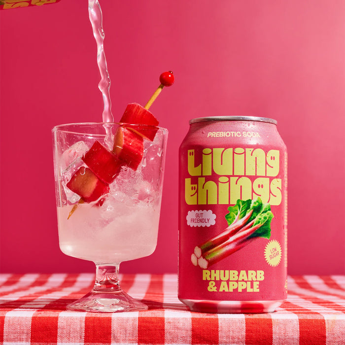 Living Things Rhubarb & Apple Multipack