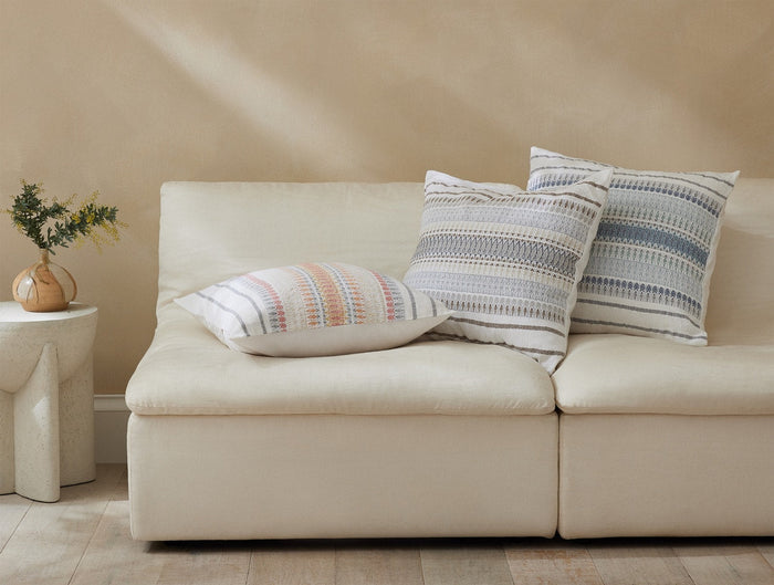 Lost Coast Decorative Organic Pillow Cover + Pillow Insert Set