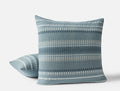 Lost Coast Decorative Organic Pillow Cover - Coyuchi | Lagoon