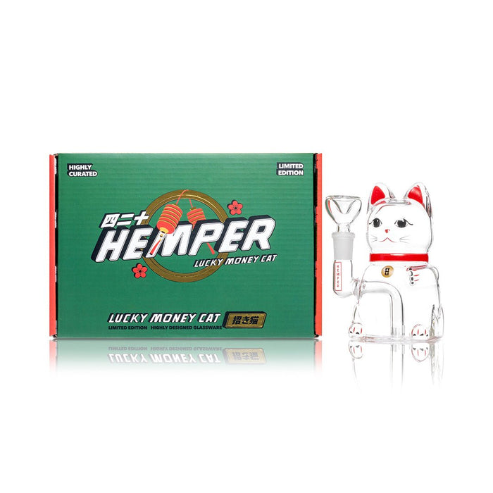 Lucky Money Cat Bong - HEMPER