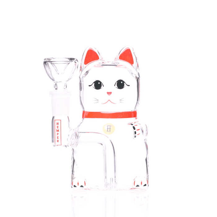 Lucky Money Cat Bong - HEMPER