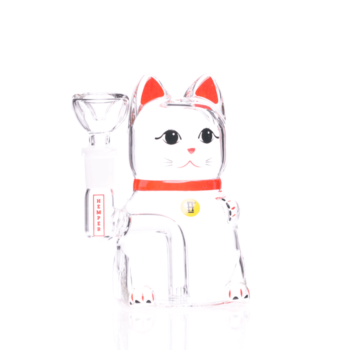 Lucky Money Cat Bong - HEMPER