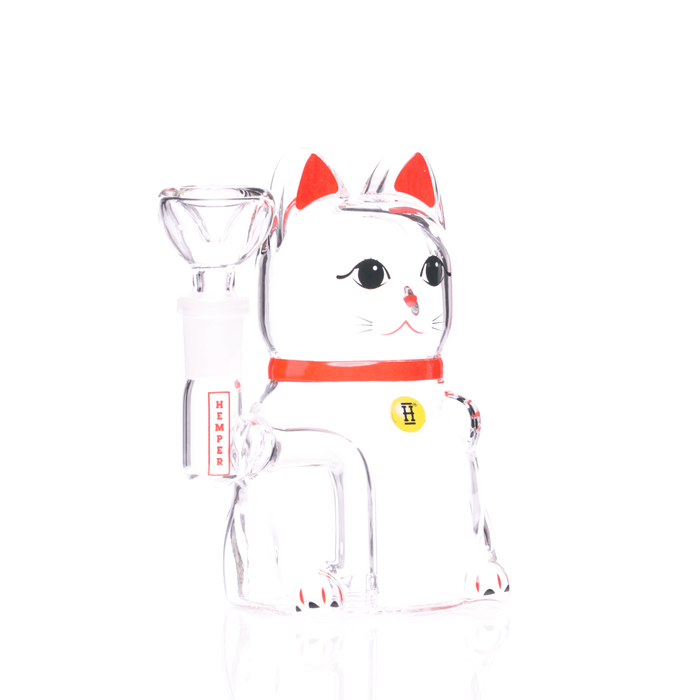 Lucky Money Cat Bong - HEMPER