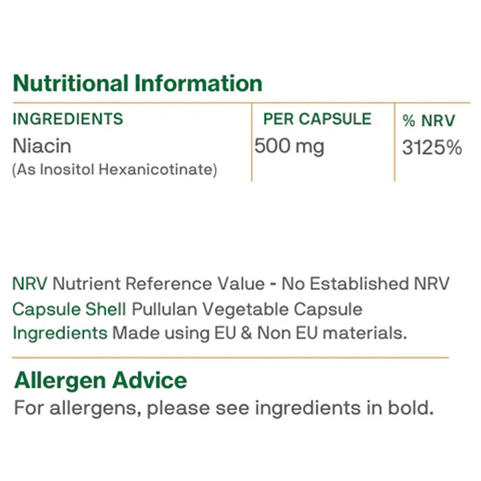Macánta No Flush Niacin