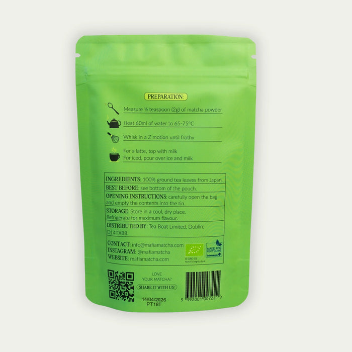 Mafia Matcha Premium Ceremonial Grade Matcha